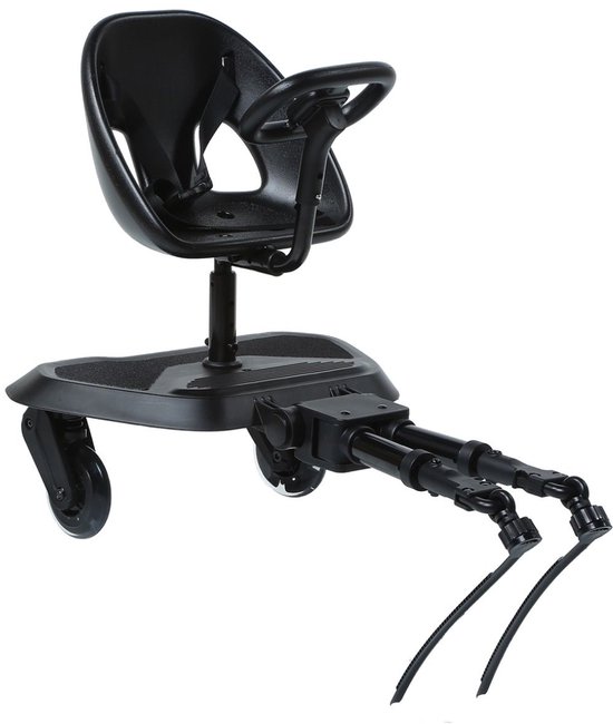 Meerijdplankje Titanium Baby Smart Joy2Ride Met Zitje All Black van Titanium Baby — afbeelding 5