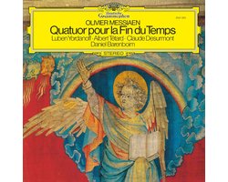 Luben Yordanoff, Albert Tétard, Claude Desurmont & Daniel Barenboim - Olivier Messiaen: Quatuor Pour La Fin Du Temps (LP)