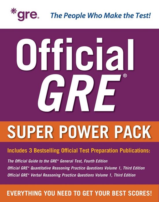 Official GRE Super Power Pack, Third Edition - cover