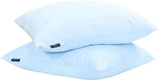 National Allergy Premium kussenbescherming van 100% katoen met ritssluiting - 65 x 65 cm - wit - hypoallergene kussensloop voor bedwantsen en huisstofmijt - ademende hoes