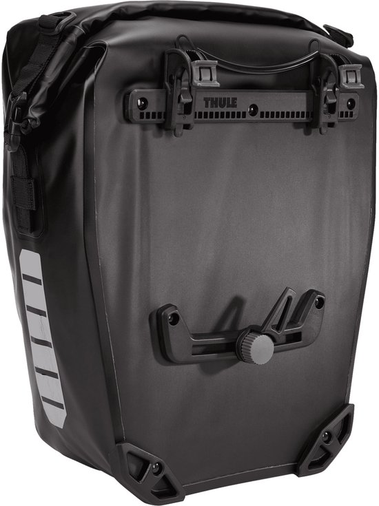 THULE fietstas schoudertas Shield Pannier 25L Pair Black zwart van Thule — afbeelding 3