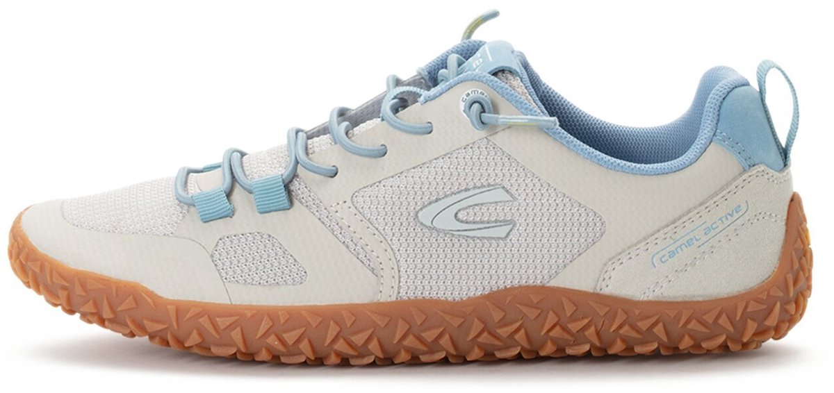 camel active Lichte sneaker met een gripvaste zool - Maat womenswear-39 - Lichtblauw