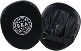 Somstyle Boks Pads - 2 Stuks - Handklauwen - Trapkussen voor Kickboxen - Taekwondo Stootkussen - Zwart