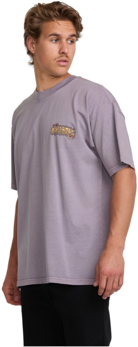 2025 Billabong Heren Hi Tide Og Wave Wash Tee - Light Purple
