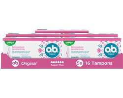 o.b. Tampons Originals Super Plus - 80 stuks