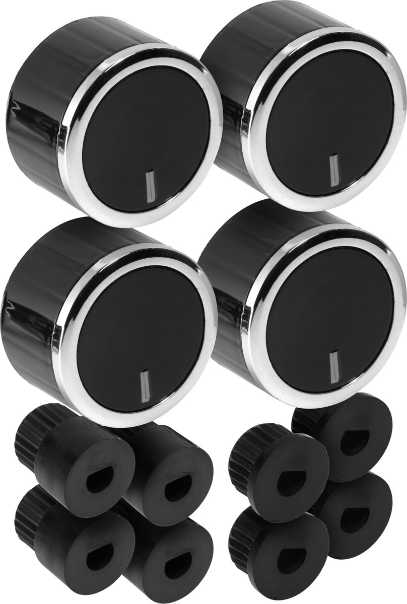 10 Stuks gasfornuis knop bereikknoppen vervangen kachelknoppen vervangen benodigdheden voor gasfornuizen universele kachelknop huishouden Accessoires kookgerei legering