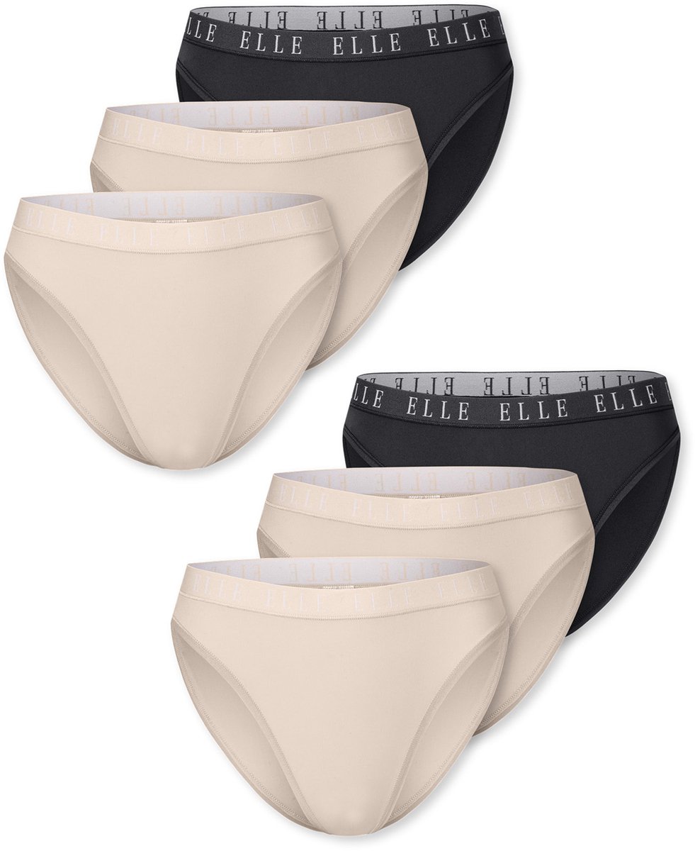 ELLE Slip High Leg - ELLE LOGO