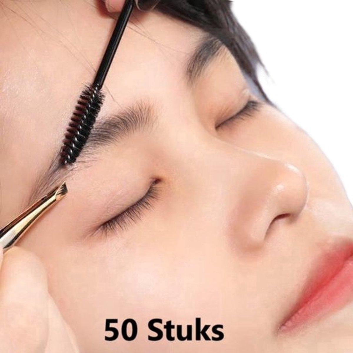 Goedkoopste 50x Wimper Wegwerp Borsteltjes I Mascara Borsteltjes I Wenkbrauw Borsteltjes I Wimper Extensions I Wegwerp Borsteltjes