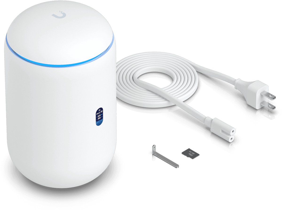 Afbeelding 2 van Ubiquiti Dream 7 draadloze router 2.5 Gigabit Ethernet Tri-band (2,4 GHz / 5 GHz / 6 GHz) Wit
