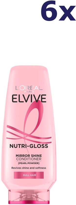 6x Après-shampoing Nutrigloss Elvive de L'Oréal 200 ml