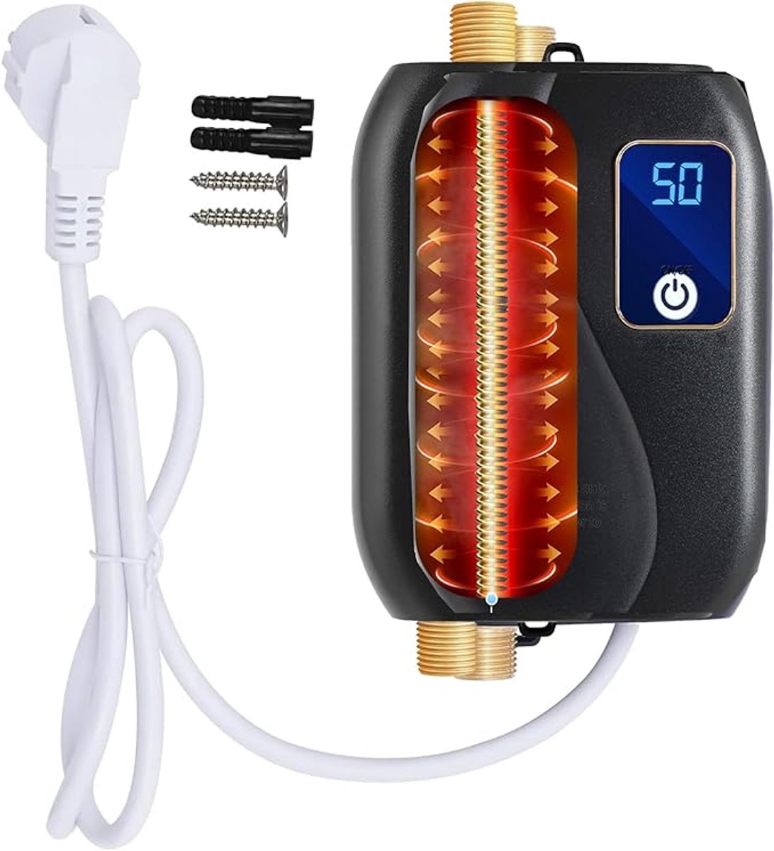 Elektrische Kraan Boiler - Temperatuurweergave - LCD-Scherm - Warm