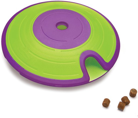 Puzzle interactif pour chien Ibenzoa® avec friandises cachées pour un divertissement durable et une stimulation mentale