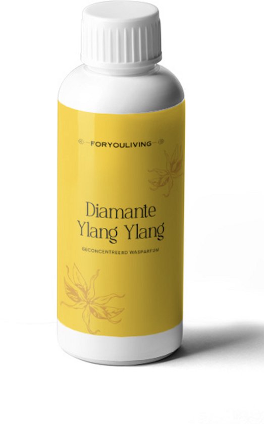 Foryouliving - Parfum de lessive Diamante Ylang Ylang 100ml - Booster de parfum - Rafraîchisseur textile - Rafraîchisseur pour vêtements