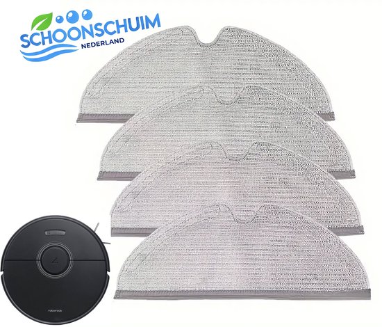 Vervangende microvezel dweildoeken voor Roborock Q10 X-5 / Q10P Q8 Max