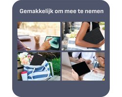 Cazy tablet Hoes geschikt voor OnePlus Pad - TriFold Bookcase - Zwart