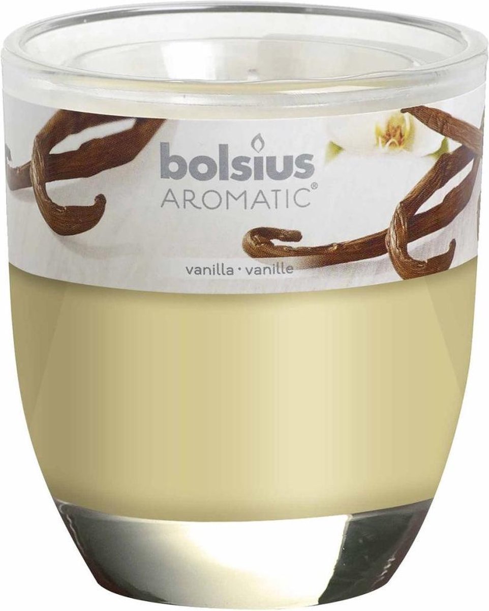 Bolsius vanilla Geurkaars | bol.com