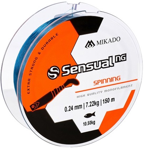 Vislijn - Mikado Lijn - Sensueel N.G. SPINNEN 0.14mm/3.5kg/150m - Blauw - Extra Sterk en Duurzaam van Merkloos — afbeelding 2