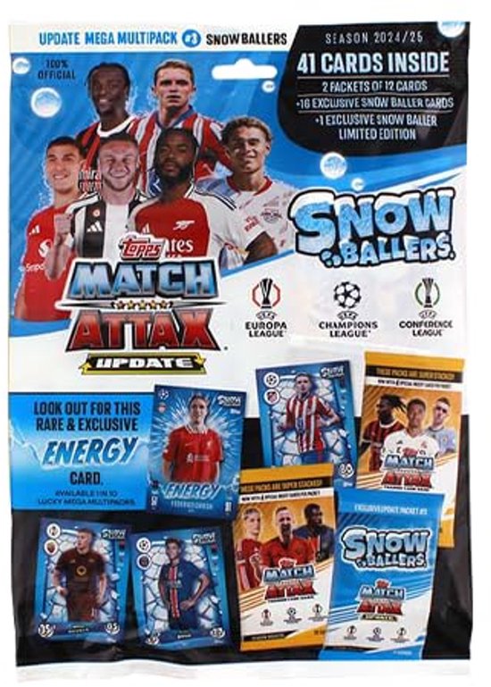 Topps Match Attax Extra 2025 – Mega Tin #3 – Giants of The Game