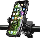 Kreezi XR12 PRO Mobiele telefoonhouder fiets tot 6.8 inch - Zwart - GSM - Fietshouder - Ook geschikt voor Scooter & Motor