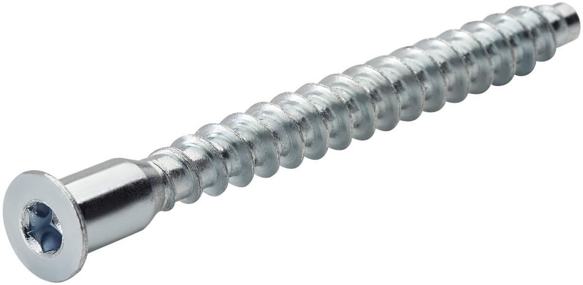 20 St. Confirmat schroeven Binnenzeskant SW4 7 x 70 mm Platkop Hoekverbinder Meubelschroeven Schroef voor kastverbinding Confirmat eendelige verbinder Staal verzinkt van SOTECH
