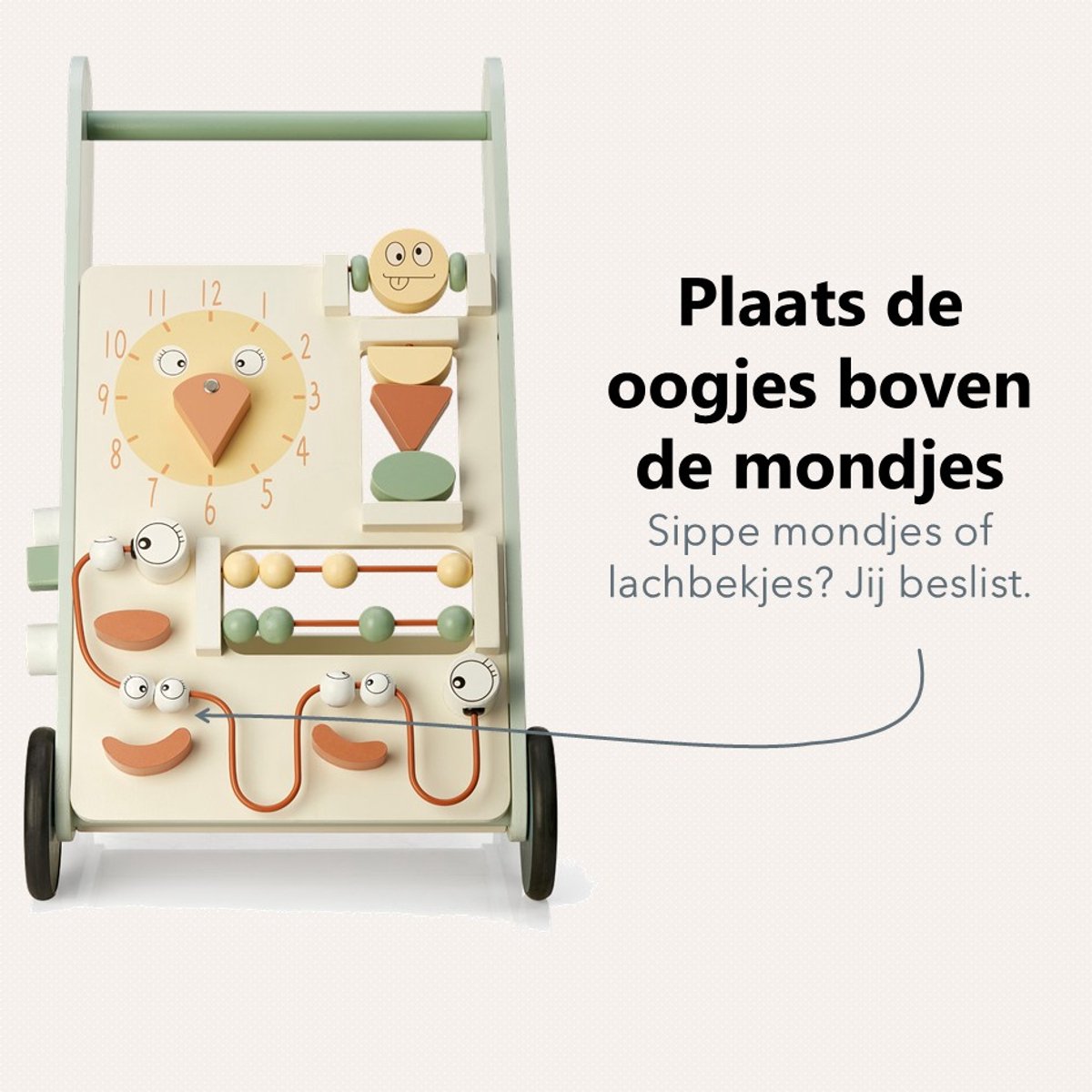 Loopwagen The Goofy Walker - Houten Loopkar