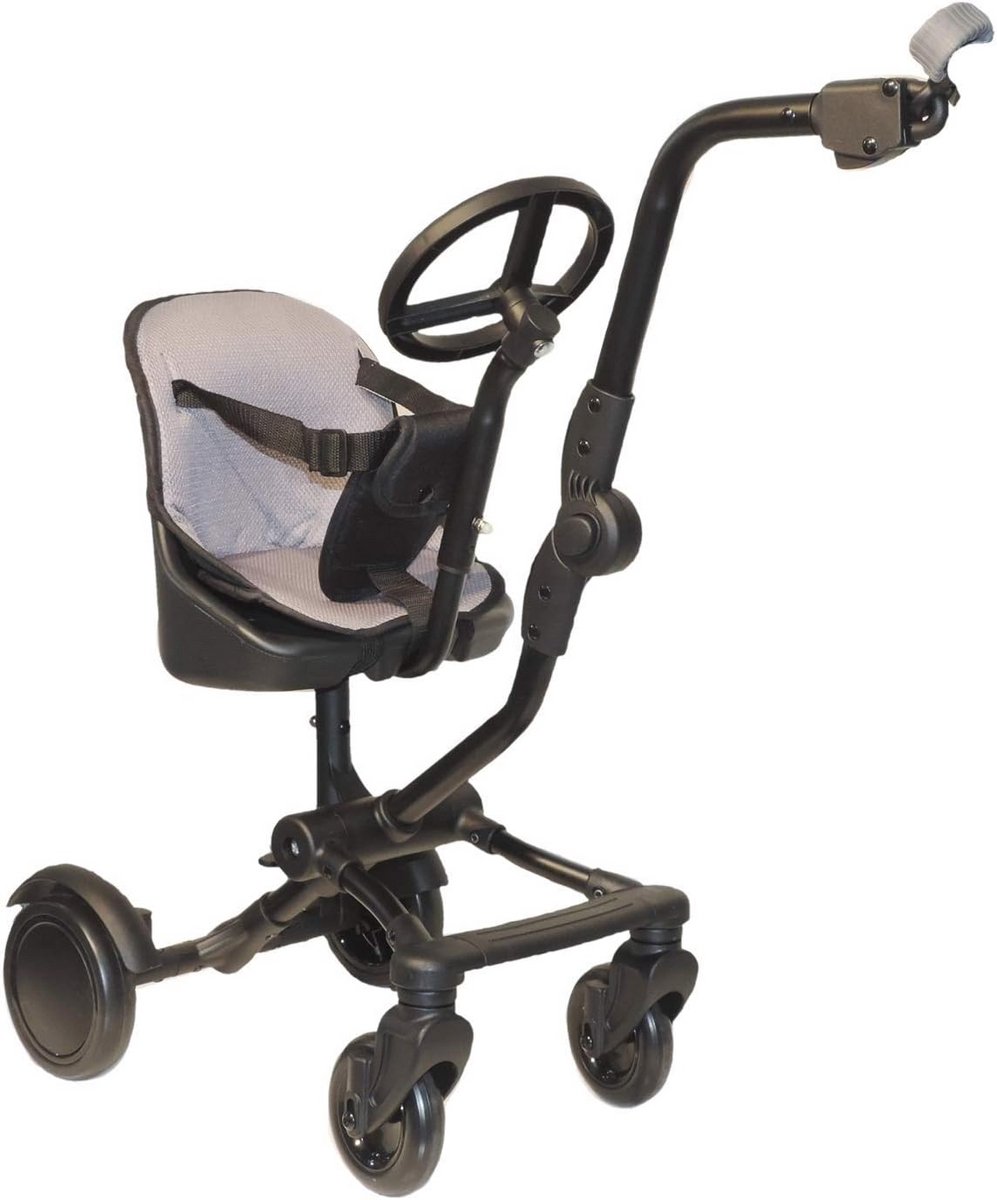 Peuterzitje met Stuurwiel voor Kinderwagens - Comfortabel en Praktisch