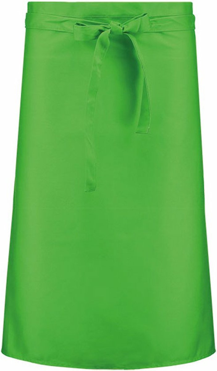 Benza Schort Kokssloof Neutraal Blanco - Lichtgroen (96 x 71 cm)