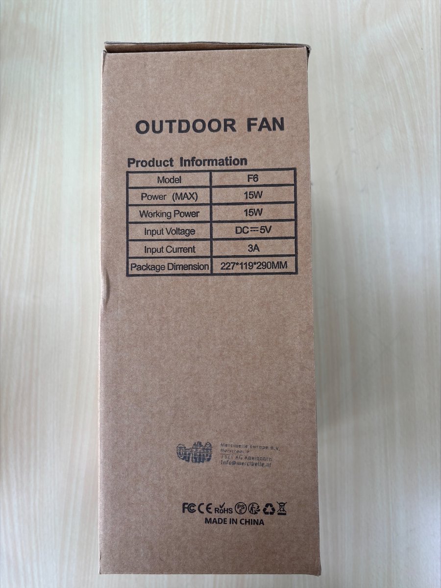 Ortho® - Draagbare ventilator - Grote batterijcapaciteit - Ventilator staand - Tafel ventilator - Camping ventilator - Ventilator lamp - Draagbaar - Met afstandsbediening - Groen thumbnail 6