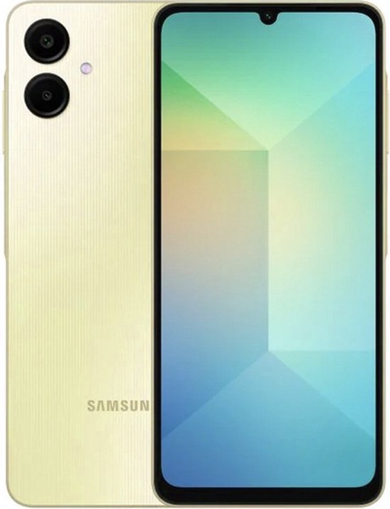 Samsung Galaxy A06 - 128GB - Gold + (Dual SIM) + GRATIS Premium Screenprotector