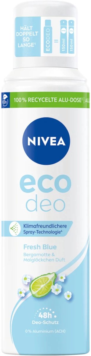 NIVEA Deospray Eco Fresh Blue 125 ml deodorant