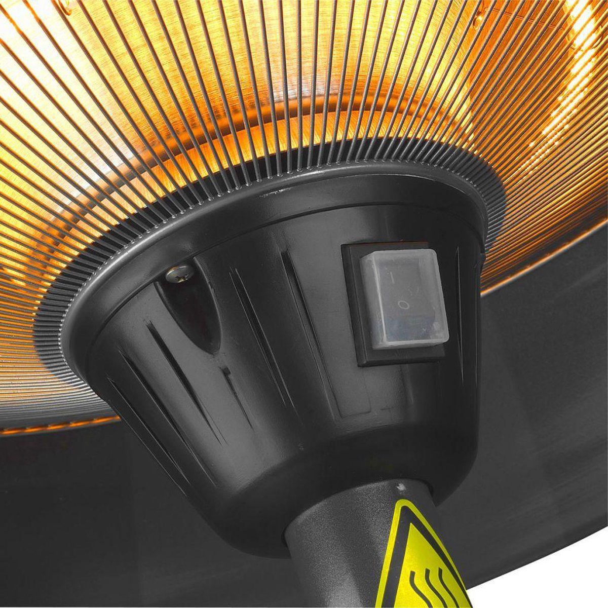 Eurom PD1500T - Halogen tabletop patio heater
