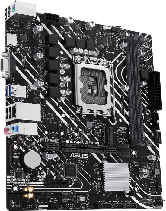 ASUS PRIME H610M-K ARGB H610 LGA 1700 micro ATX (7/8)