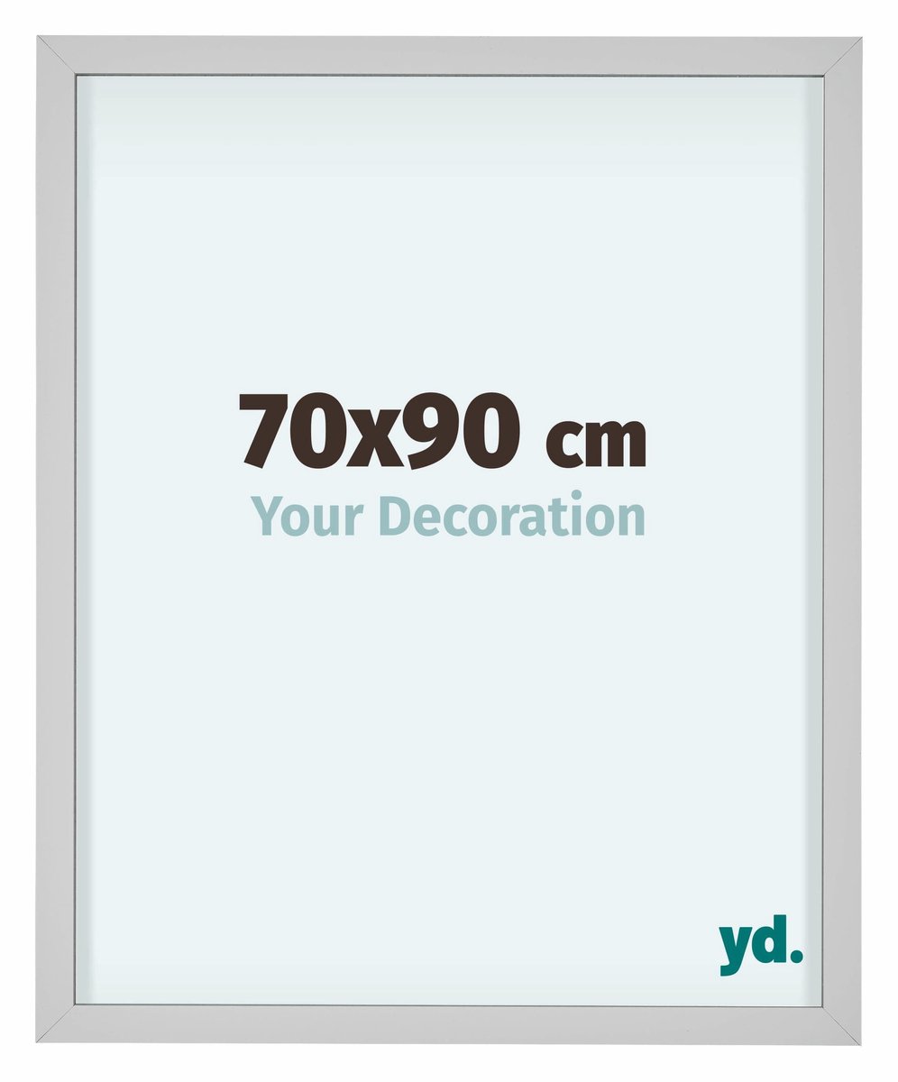 yd. Your Decoration - Fotolijst 70x90 cm - Aluminium - Wit - Virginia
