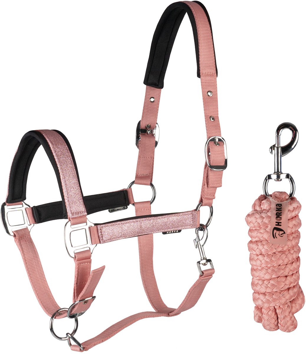 Halter set rose glitter maat shetty horka