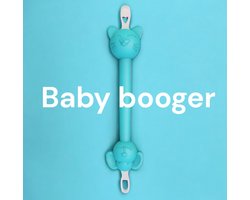 Baby - booger - snotverwijderaar - vewijderen van oorsmeer en snot - neusreiniger - kind - peuter - snotneus - veilig - blauw