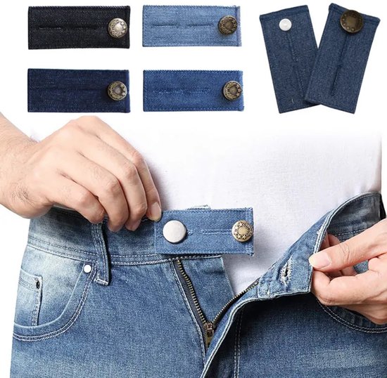 Knoopverlenger voor broek, tailleverlengers voor broeken, jeans Knoopverlenger voor broek, tailleverlengers voor broeken, jeans