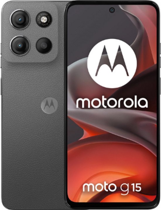Motorola moto g15 17,1 cm (6.72") Dual SIM Android 15 4G USB Type-C 8 GB 128 GB 5200 mAh Grijs
