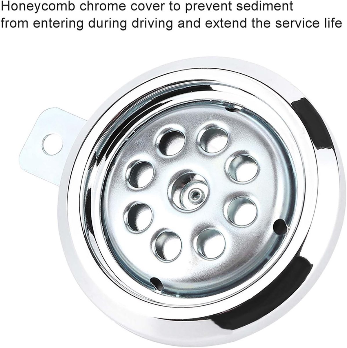 Chrome Hoorn Supertone 12 v Geluid Luid Dual Tone Voor Auto