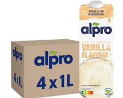 Alpro - Soja Drink Vanille - 4x 1ltr
