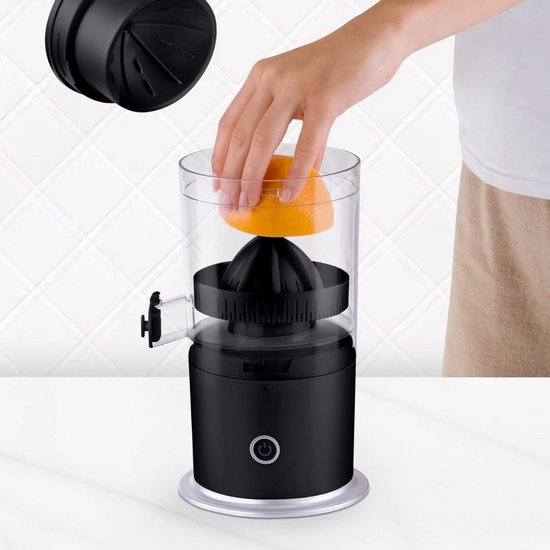 Thuys – Sapcentrifuges Groenten en Fruit – Draagbaar – Sapcentrifuge – 16 x 27 x 16cm – Zwart van Thuys — afbeelding 3