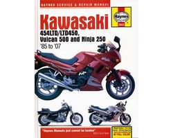 Kawasaki 454ltd/Ltd450, Vulcan 500 Ninja 250 '85 to '07