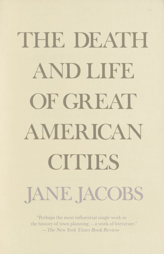 The Death and Life of Great American Cities - cover