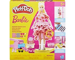 foto van Play-Doh Barbie Designer Modeshow Speelset - Boetseerklei