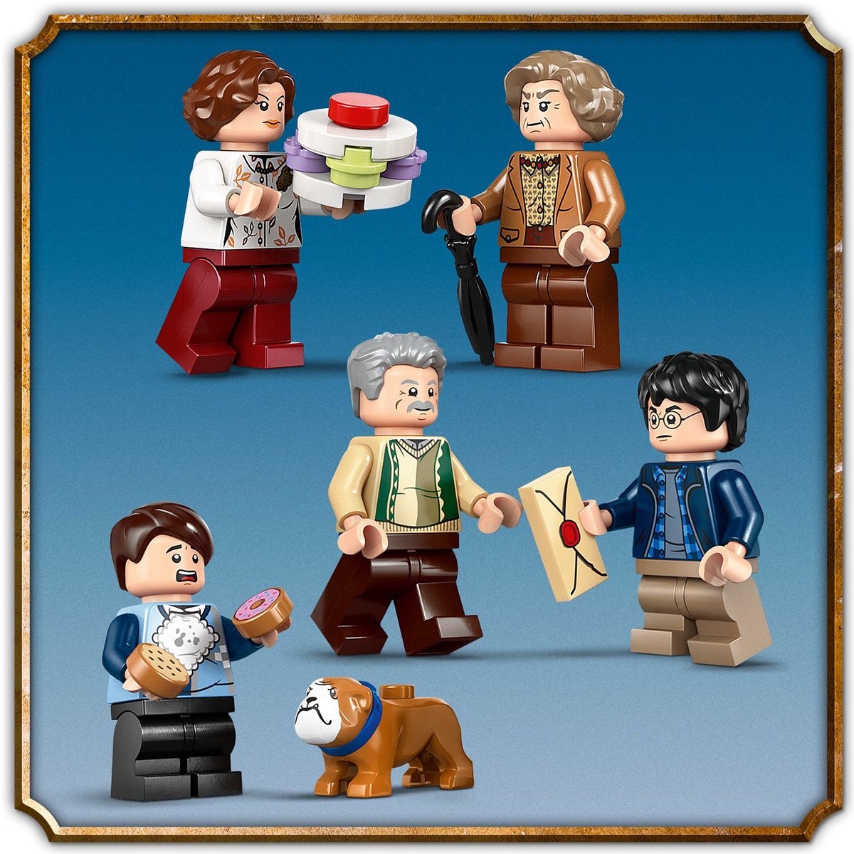LEGO Harry Potter Ligusterlaan: Bezoek van Tante Margot Bouwpakket - 76451 – foto 6