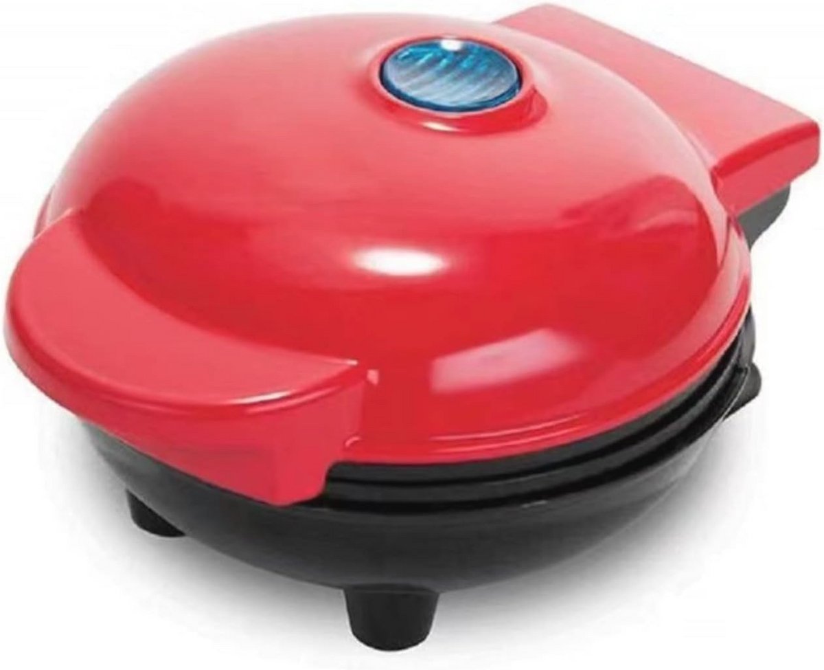 Mini Wafelijzer Roestvrij Staal voor Pannenkoeken en Snacks - Perfect voor Verjaardagen en Feesten