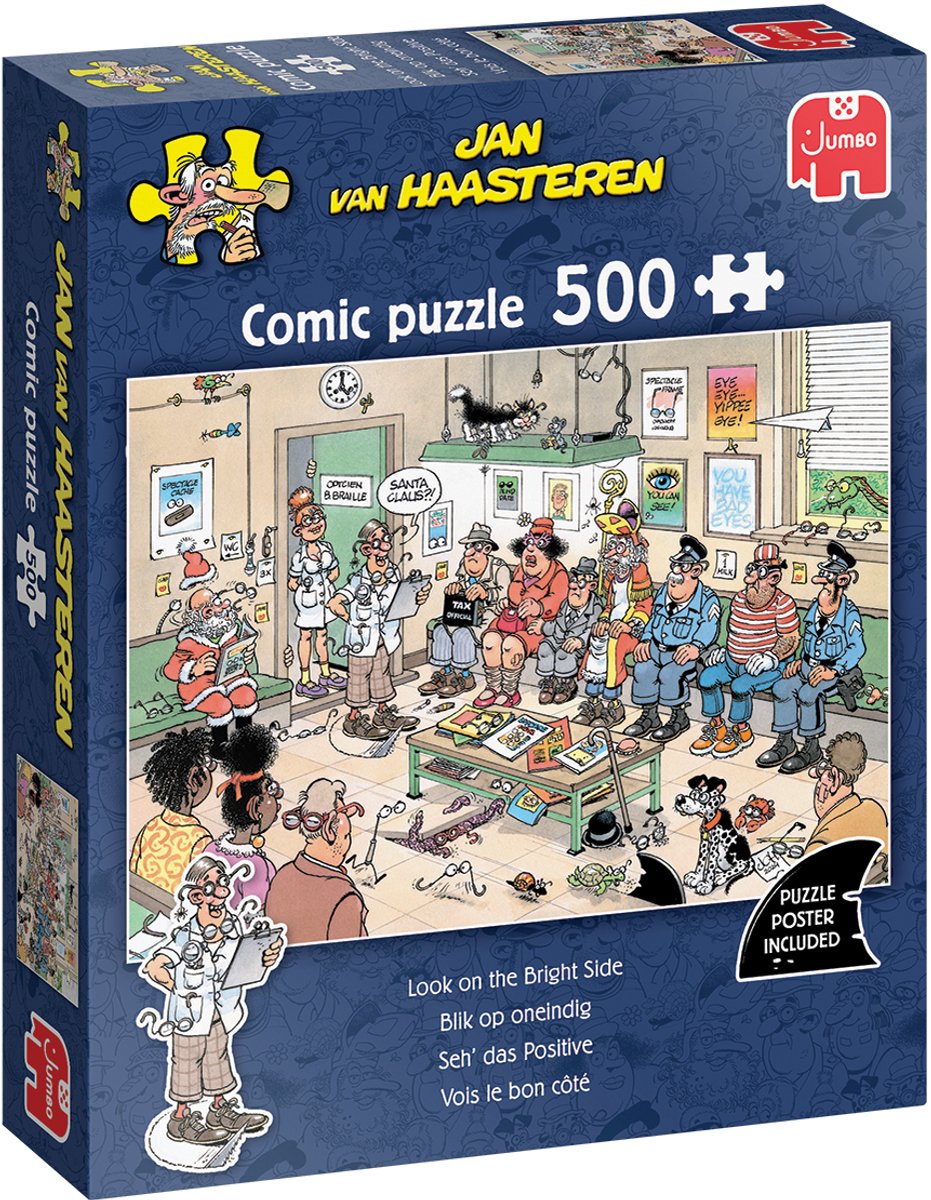 Jan van Haasteren - Blik op Oneindig Puzzel 500 Stukjes