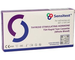 TSH Sneltest – Zelftest voor Schildklierfunctie – Resultaten binnen 10 Minuten – Eenvoudig thuis uit te voeren – 1 stuk