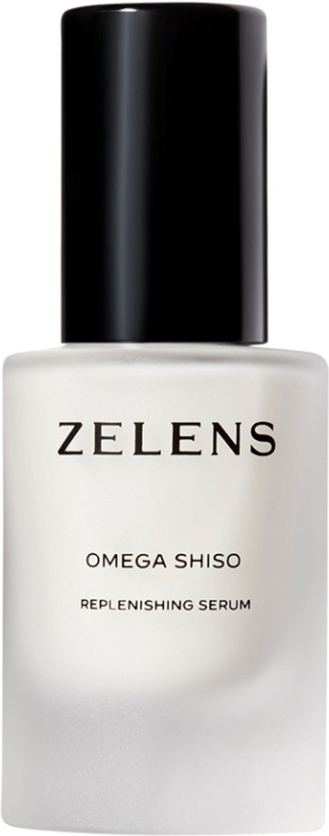 Zelens Omega Shiso Replenishing Serum - exclusief Omega Shiso Phytocomplex - bevordert het vochtgehalte, de elasticiteit en het comfort van de huid - hydratating and calming