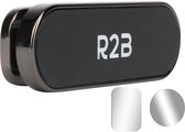R2B Magnetische Telefoonhouder Auto - 360° Rotatie en Kantelbaar - Dashboard/Console - Telefoonhouders Auto - Gsm Houder Auto - Mobiel Houder Auto - Autohouder - Telefoon Houder - Auto Telefoonhouder - Phone Holder Car