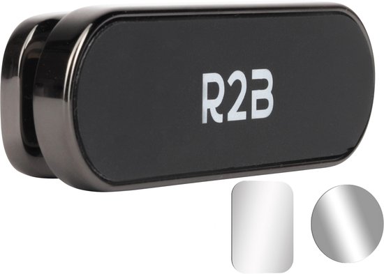 R2B Magnetische Telefoonhouder Auto - 360° Rotatie en Kantelbaar - Dashboard/Console - Telefoonhouders Auto - Gsm Houder Auto - Mobiel Houder Auto - Autohouder - Telefoon Houder - Auto Telefoonhouder - Phone Holder Car